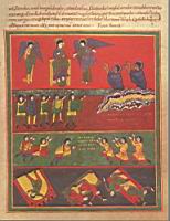L'Apocalypse de Saint-Sever (BN, Manuscrit latin 8878, 11eme s.) - Elie et Enoch